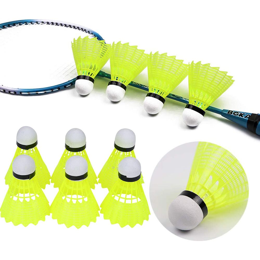 Badminton Nylon Shuttlecock - Novas Bolas de Badminton de Plástico