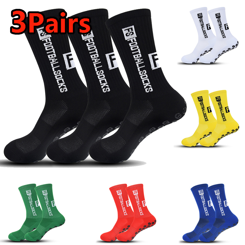 Ankle Support Badminton - 3 Pares de Meias de Futebol
