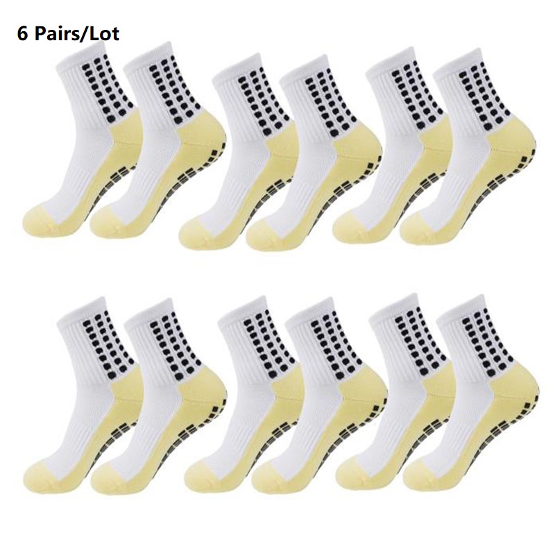 Ankle Support Badminton - 1 pares/6 pares meias de futebol