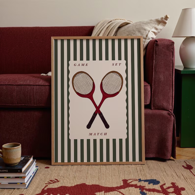 Badminton Quotes - Impressão de arte de parede com