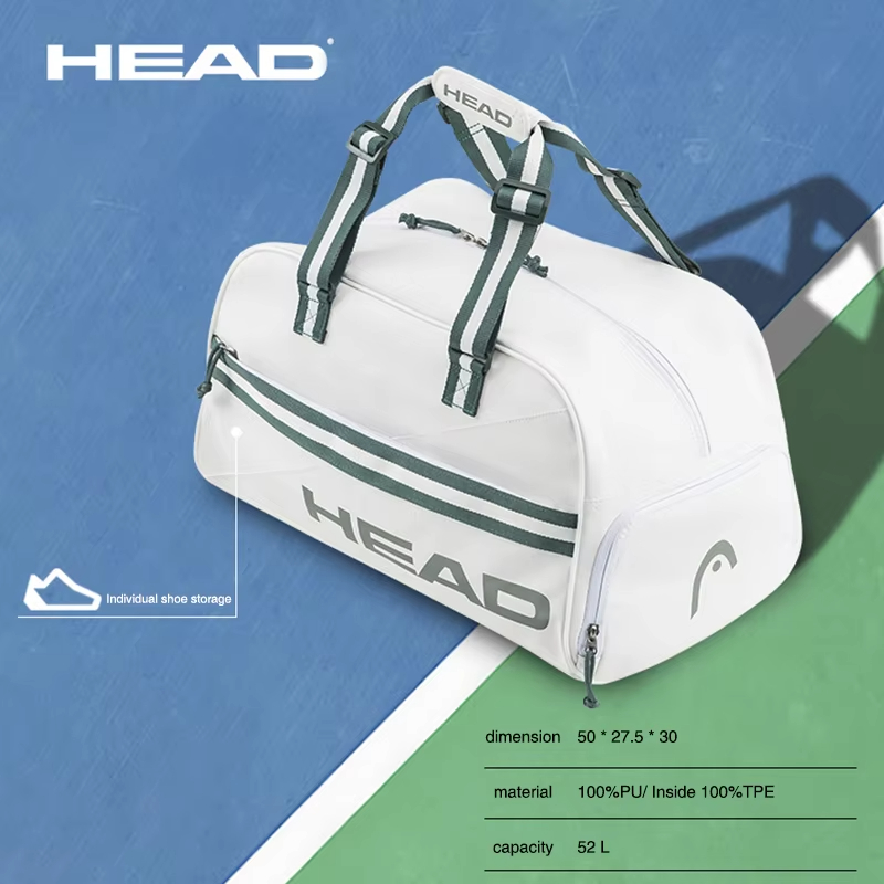 Badminton Quotes - Mochila de tênis HEAD Djokovic assinada