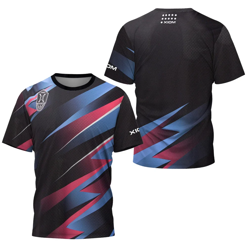Badminton Rank - Camisa masculina de manga curta para
