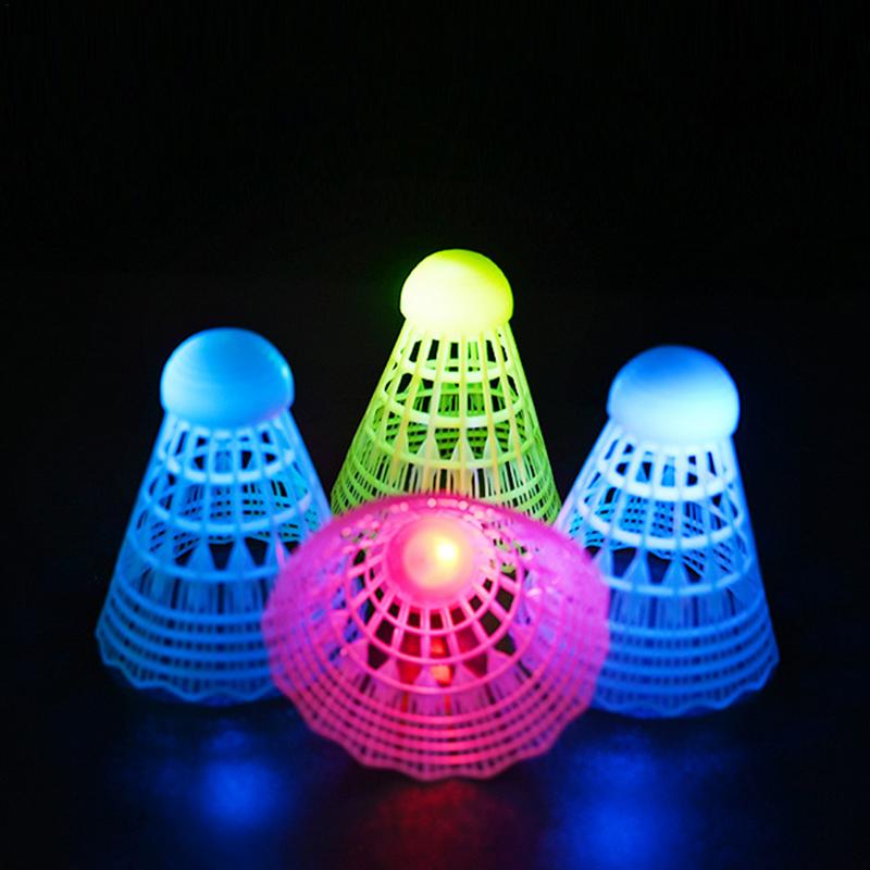 Badminton Nylon Shuttlecock - NoveltyPlace-LED Luminoso Badminton Peteca Set, Volantes