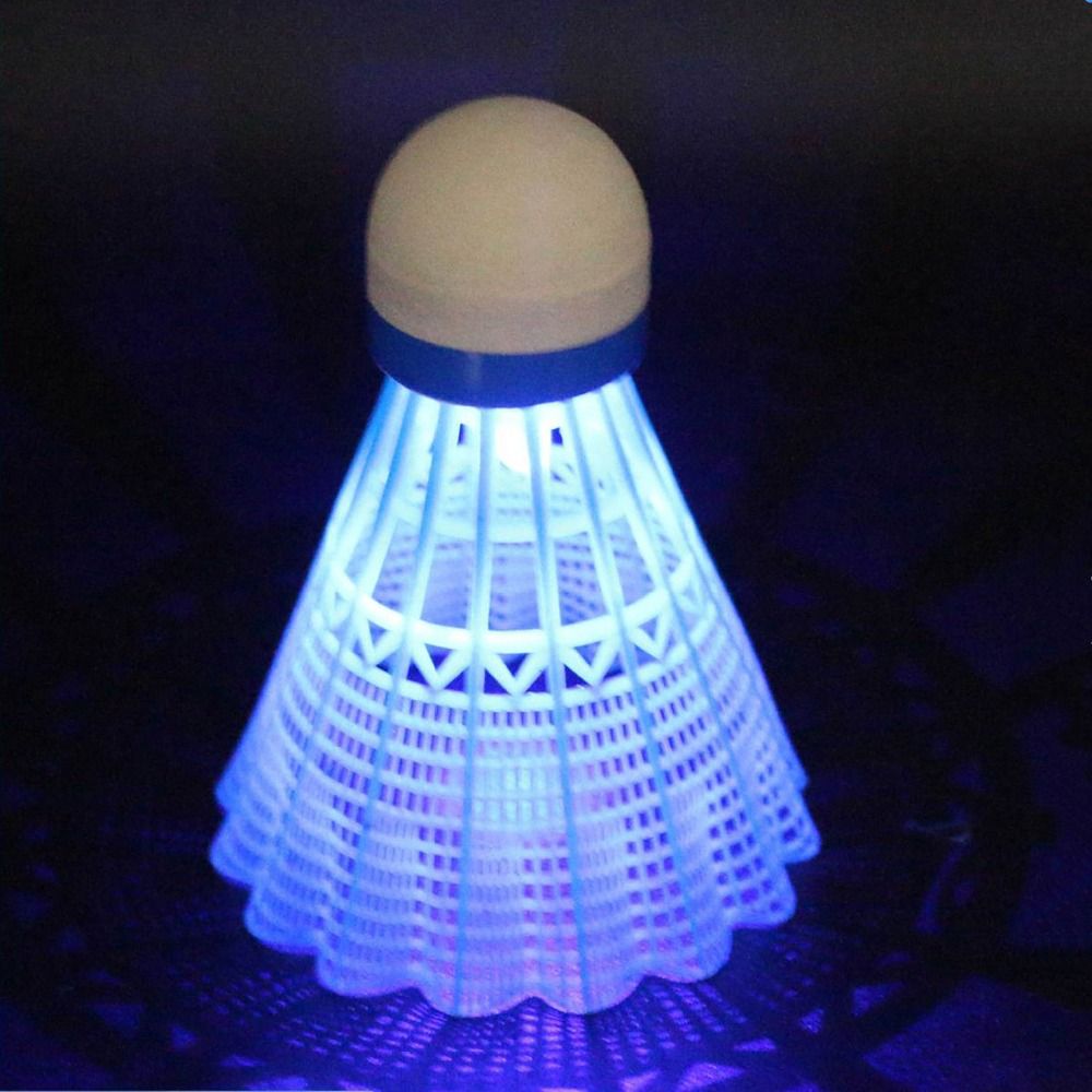 Badminton Nylon Shuttlecock - Bolas de Badminton LED Iluminadas, Bolas