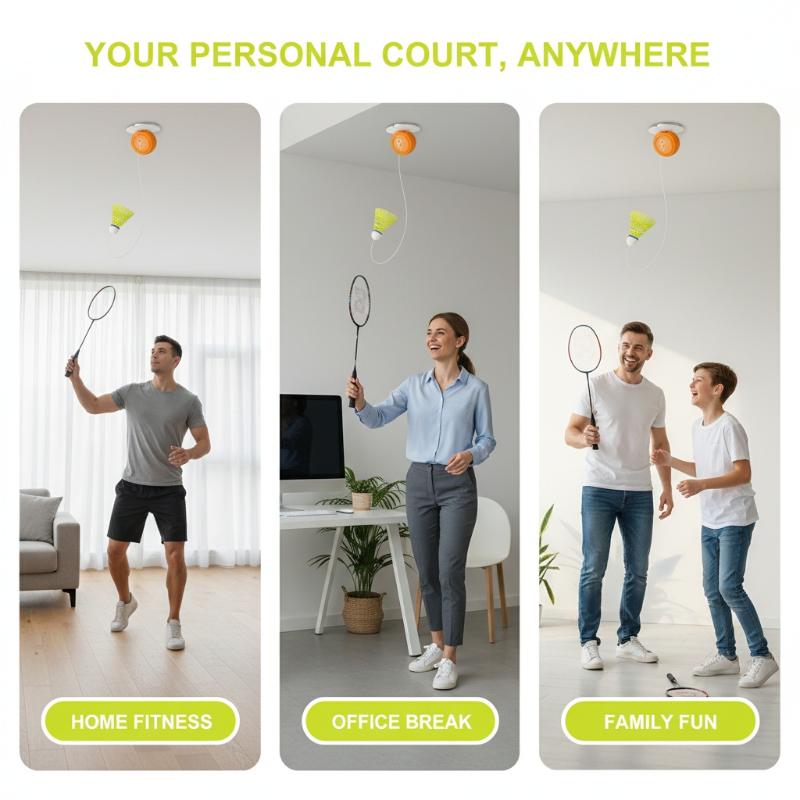 Treinador de Badminton Retráti - Badminton Single avaliação e preço