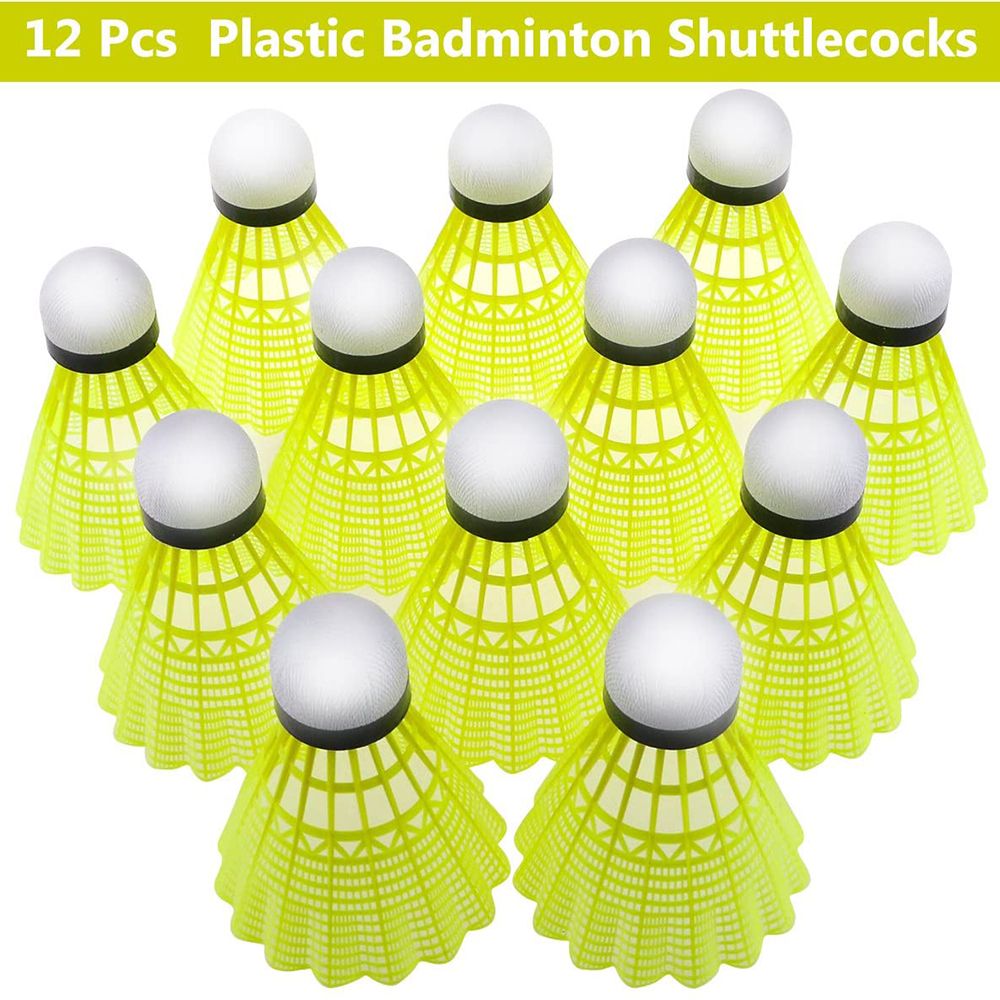 Novas Bolas de Badminton de Pl - Badminton Nylon Shuttlecock avaliação e preço