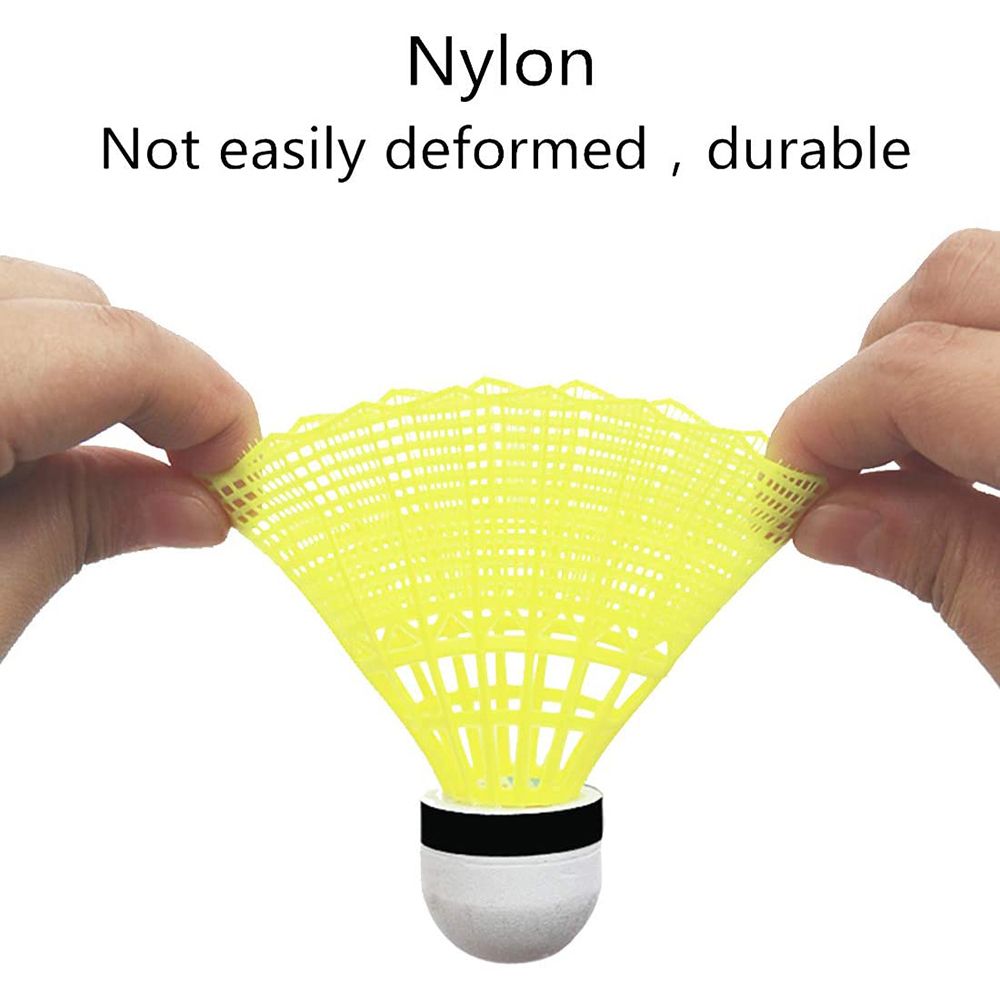 Bolas de Badminton verdes port - Badminton Nylon Shuttlecock avaliação e preço