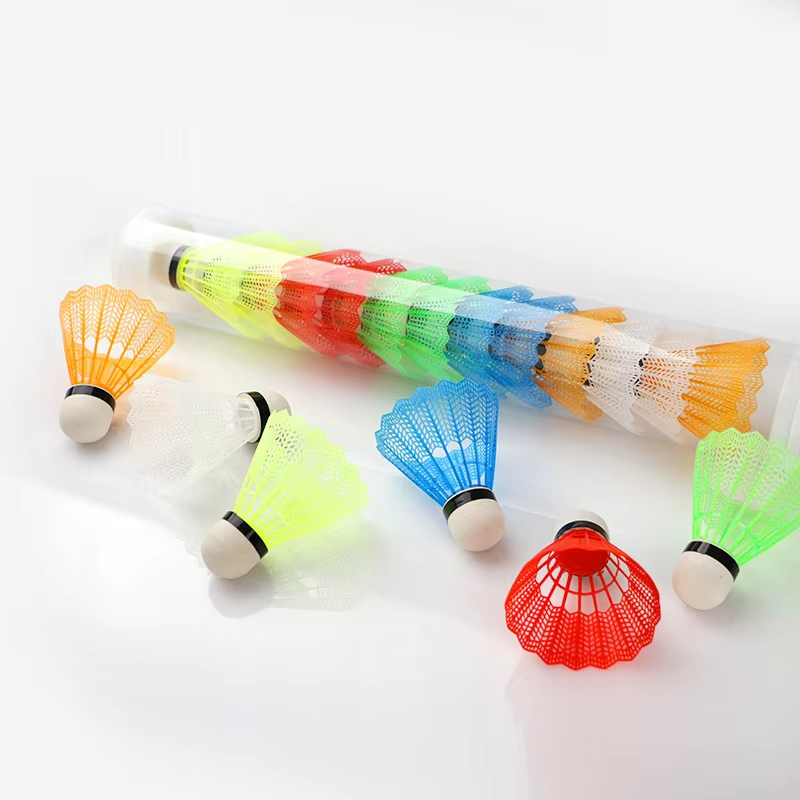 12 Peças de Bolas de Badminton - Badminton Nylon Shuttlecock avaliação e preço