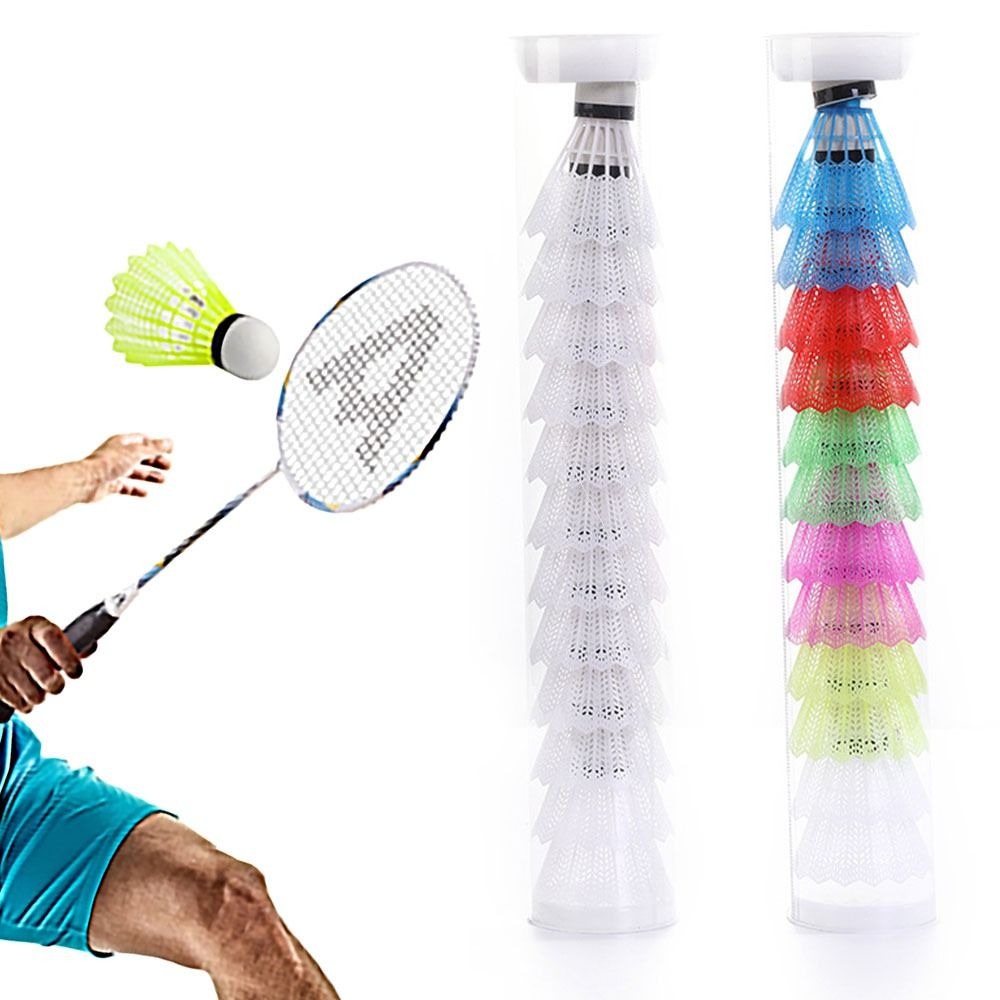 Windproof Badminton Multi-Colo - Badminton Nylon Shuttlecock avaliação e preço