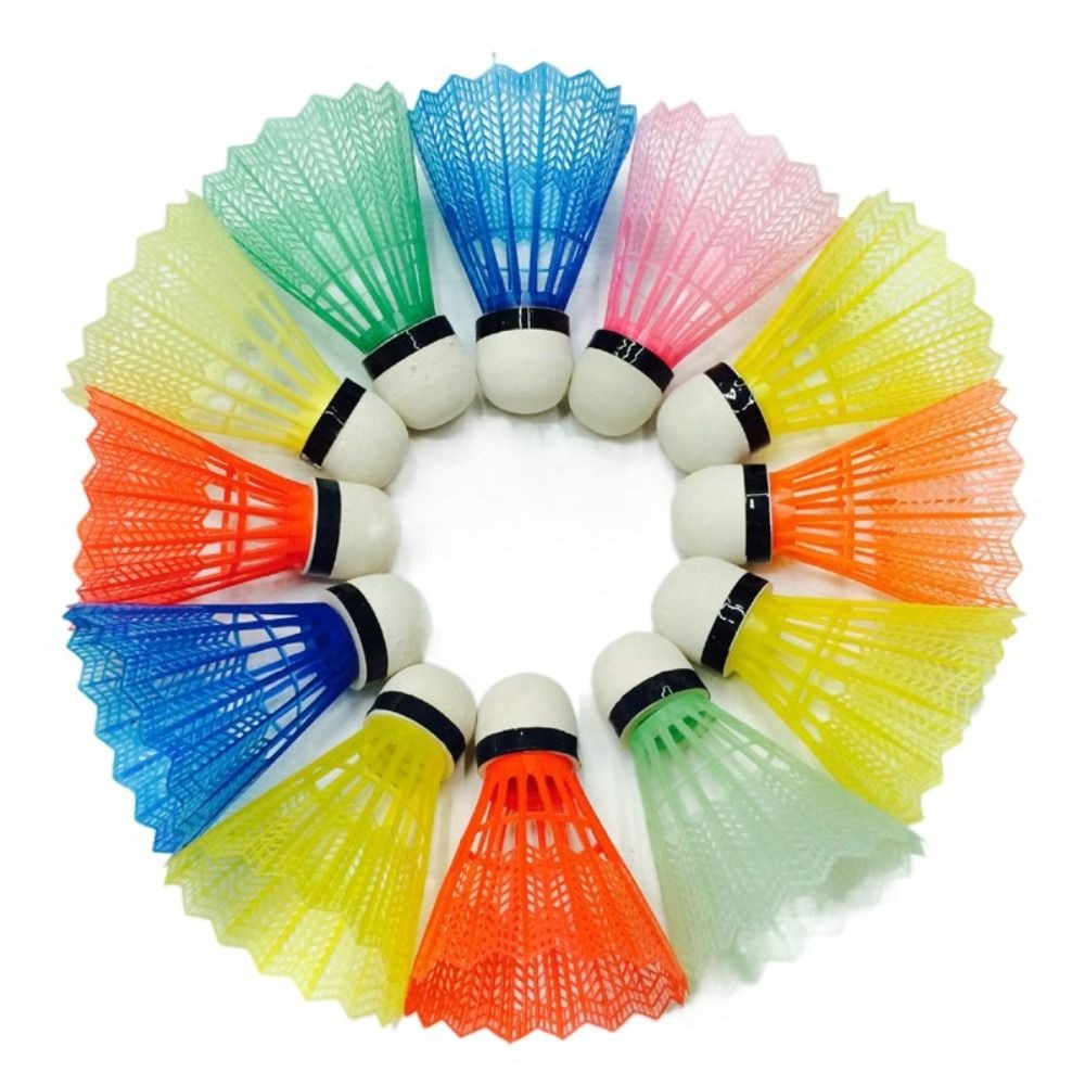 Windproof Badminton Multi-Colo - Badminton Nylon Shuttlecock avaliação e preço