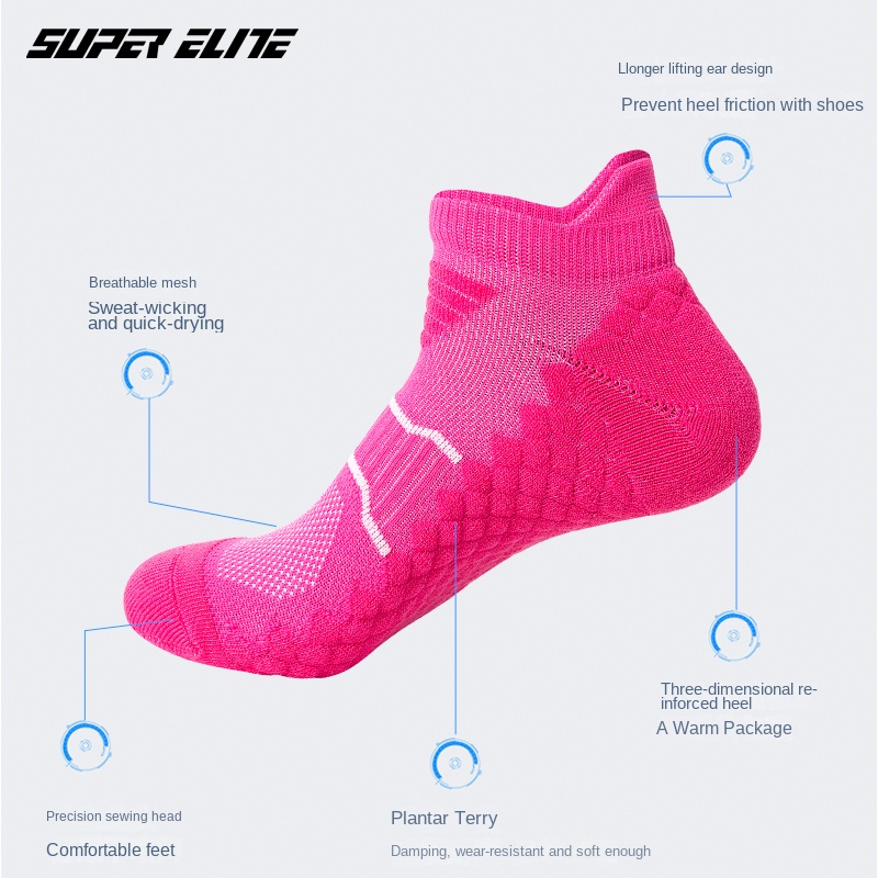 Meias esportivas masculinas, m - Ankle Support Badminton avaliação e preço