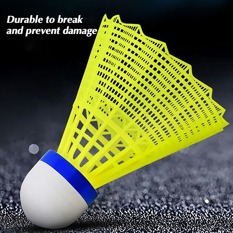 【W】1PCS Volantes de Badminton  - Badminton Nylon Shuttlecock avaliação e preço
