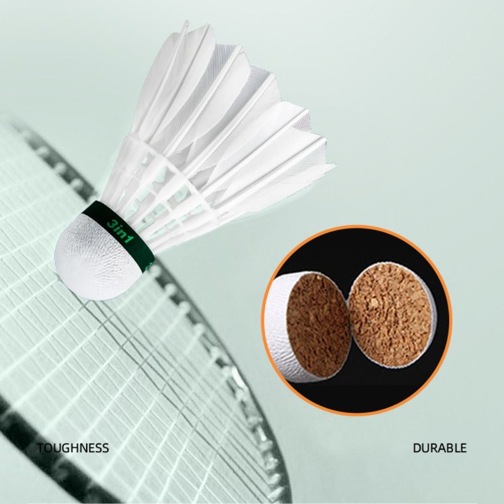 Peteca profissional de badmint - Badminton Nylon Shuttlecock avaliação e preço