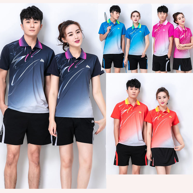 Camisetas de tênis de secagem  - Badminton Rank avaliação e preço