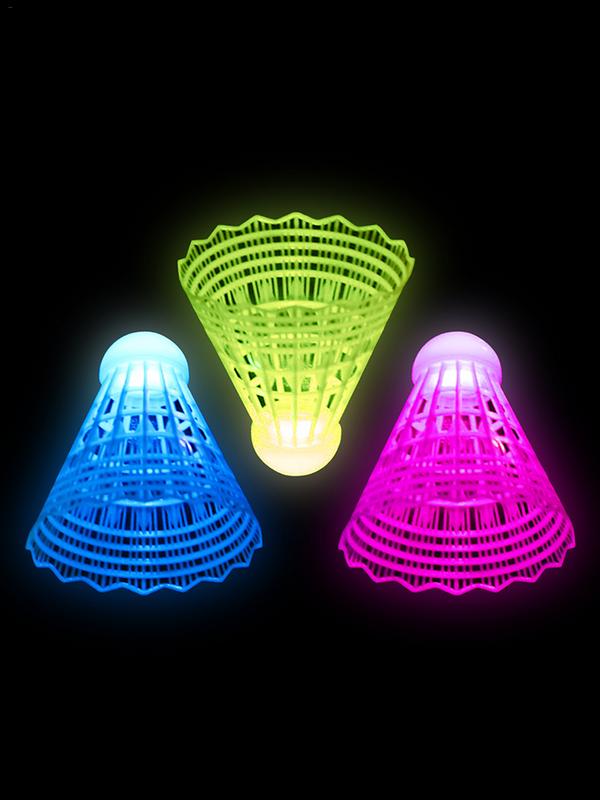 NoveltyPlace-LED Luminoso Badm - Badminton Nylon Shuttlecock avaliação e preço